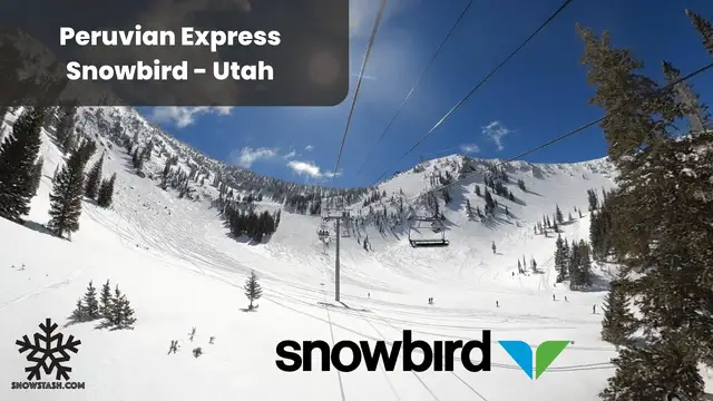 Video thumbnail for Peruvian Express 4K | Snowbird | Utah #snowbird #skiutah #chairlifts