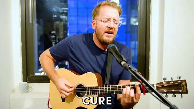 Video thumbnail for Richard James performs 'Cure' at Popdust
