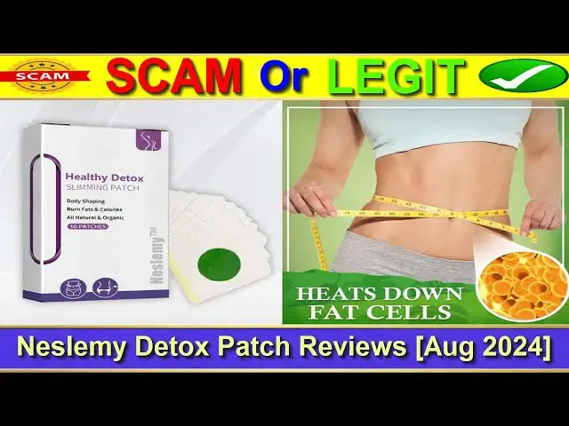 Video thumbnail for Neslemy Detox Patch Reviews (Aug 2024) - Is This An Original Product? Find Out! | Product Review