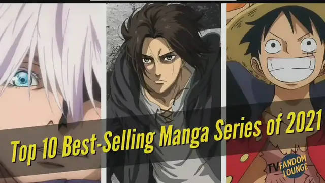 'Video thumbnail for Top 10 Most Popular Manga of 2021; Jujutsu Kaisen, Demon Slayer & More'