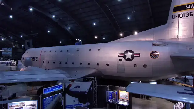 Video thumbnail for Drone Flight National Museum of the U.S. Air Force Korean War Gallery