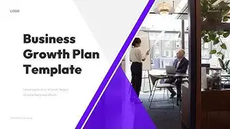 Video thumbnail for Business Growth Plan PowerPoint Template by mslides