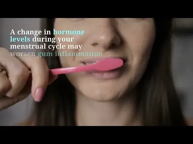 'Video thumbnail for Oral Health Conditions and Care Practices at different stages of a woman's life'