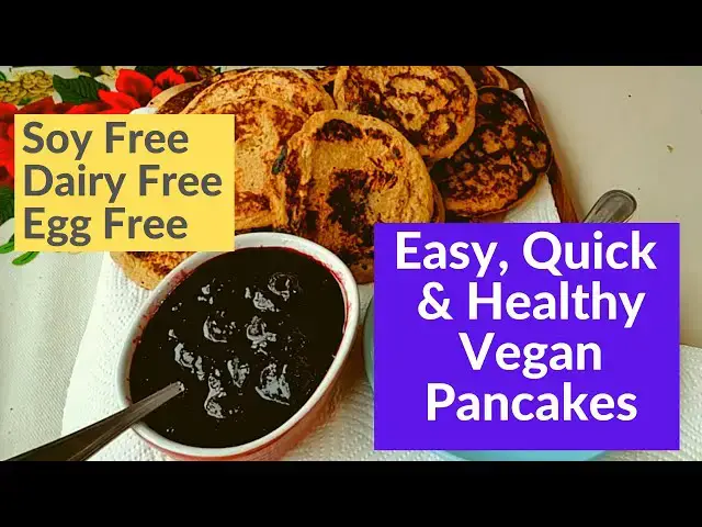 Video thumbnail for Easy Tasty Healthy Vegan Pancakes | No Soy Pancakes | Better Topics