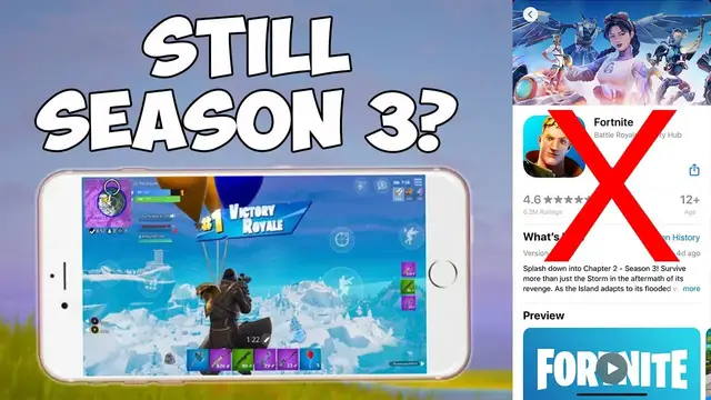 Video thumbnail for Fortnite Not Updating To Season 4 iPhone