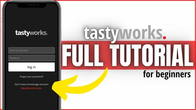 'Video thumbnail for Tastyworks Mobile App Tutorial for Beginners 2022 | Step-by-Step Guide to Trade on Tastyworks'