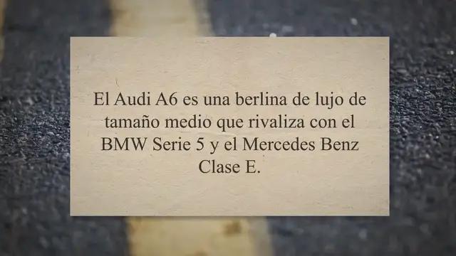 Video thumbnail for El mejor año para el Audi A6