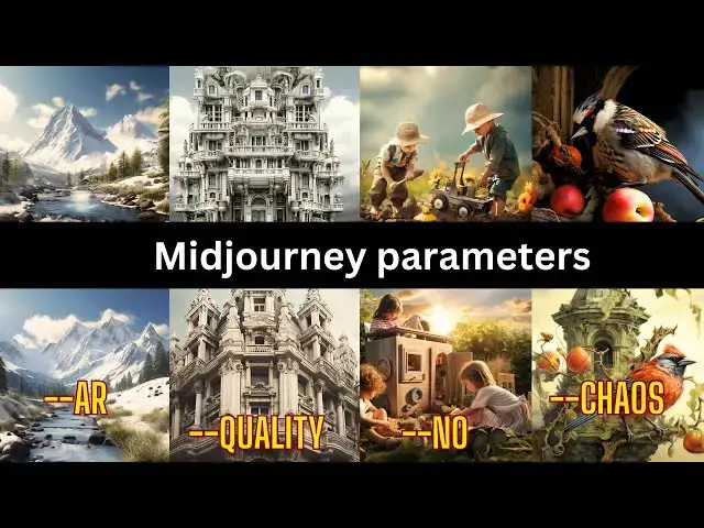 Video thumbnail for How to use aspect ratios, chaos , no and quality in Midjourney #aiart #midjourneyversion5