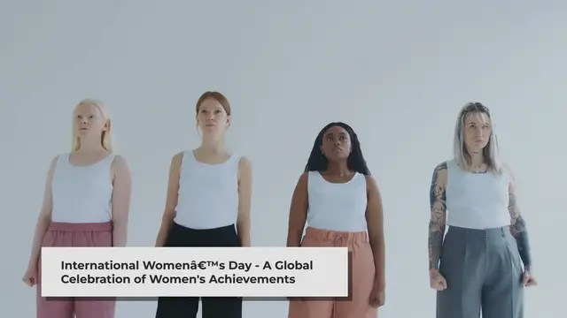 Video thumbnail for International Women’s Day: Celebrating Women’s Achievements and Advocating for Gender Equality