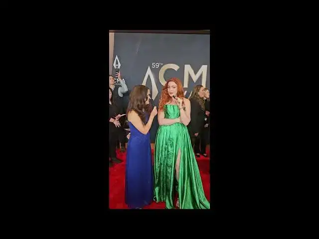 Video thumbnail for Exclusive CMA Awards Interview with Caylee Hammack