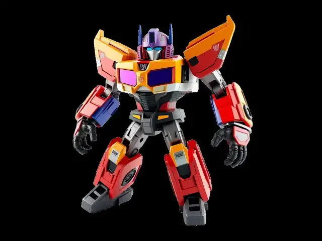 'Video thumbnail for transformers 3D rendering of a cartoon character'