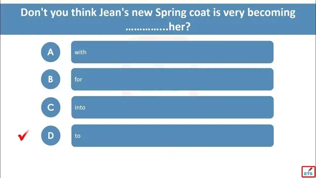 Video thumbnail for English Verb Tenses: English Prepositions Quiz 58