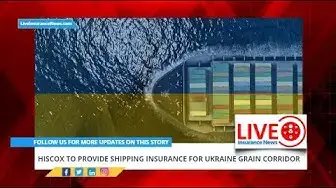 Video thumbnail for Spanish Version - Hiscox to provide shipping insurance for Ukraine grain corridor