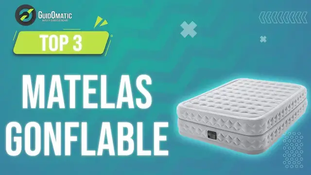 Video thumbnail for ⭐️ MEILLEUR MATELAS GONFLABLE (2022) - Comparatif & Guide d'achat