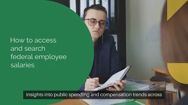 'Video thumbnail for How to Access and Search Federal Employee Salaries'
