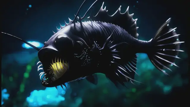 'Video thumbnail for Black Angler Fish'