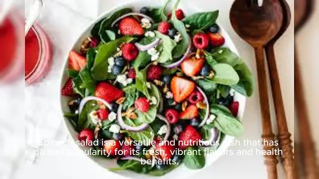 Video thumbnail for Spinach Salad