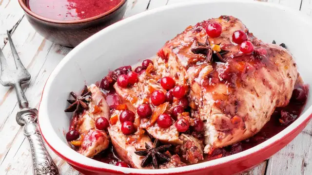 Video thumbnail for Cranberry Chicken Recipe: video blog