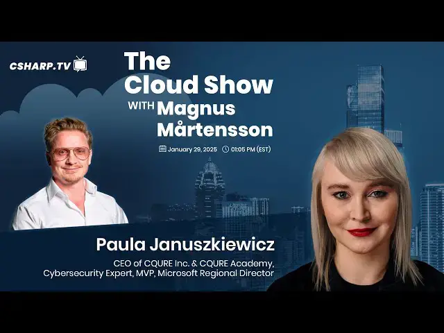 'Video thumbnail for The Cloud Show with Magnus Mårtensson ft. Paula Januszkiewicz - Ep: 54'