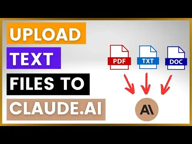 Video thumbnail for How To Upload Text Files To Claude AI?