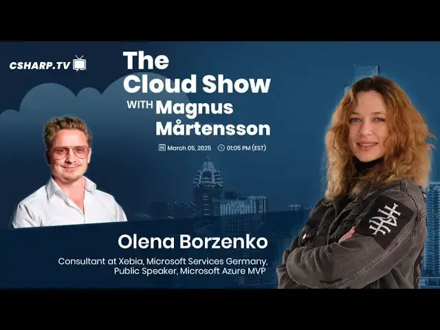'Video thumbnail for The Cloud Show with Magnus Mårtensson ft. Olena Borzenko - Ep: 64'