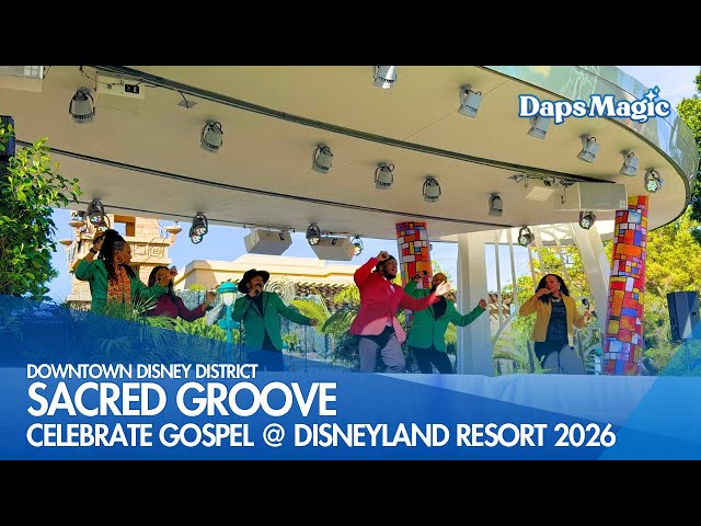 Video thumbnail for Sacred Groove | Celebrate Gospel @ Disneyland Resort 2026 4K