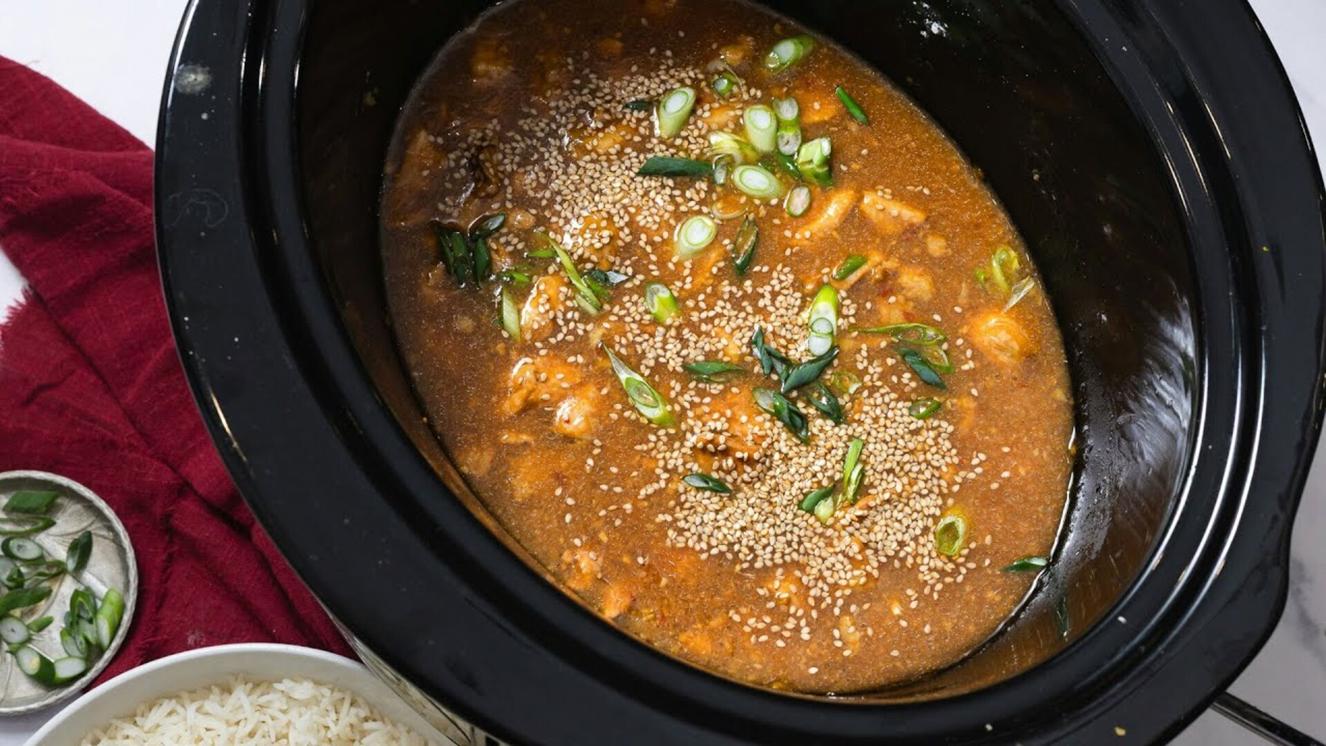 Video thumbnail for Slow Cooker Orange Chicken Recipe