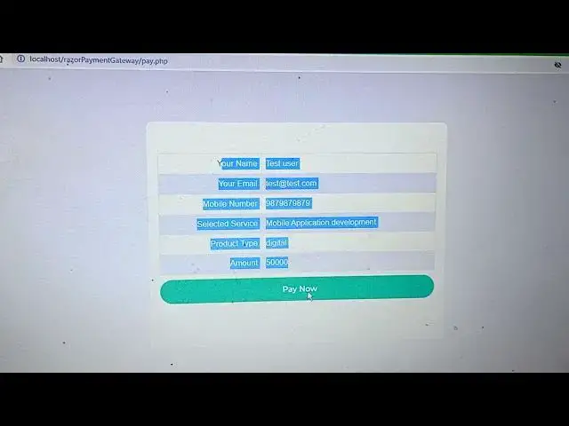 Video thumbnail for RazorPay integration PHP Mysql, html