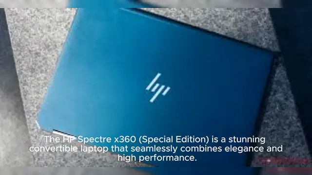 Video thumbnail for HP Spectre x360 (Special Edition)