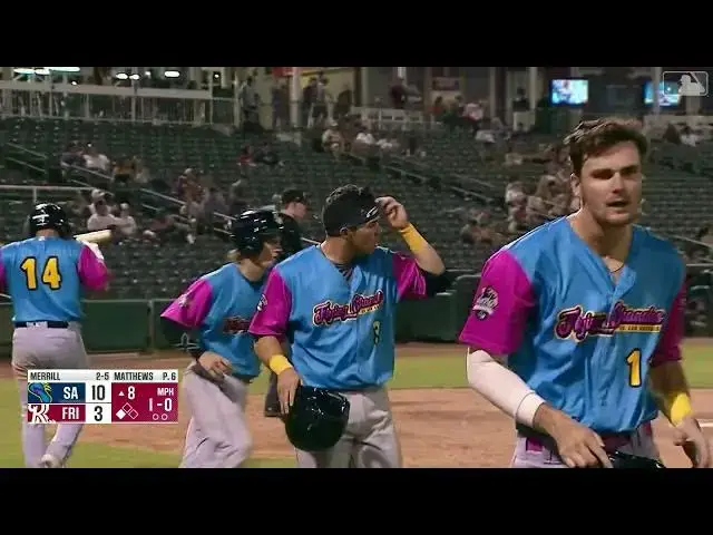 'Video thumbnail for Jackson Merrill's HUGE 3-Hit Game with a Triple! | San Diego Padres Prospect | 7/19/2023'