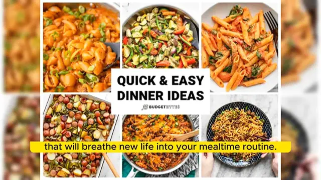 Video thumbnail for 5 Easy Dinner Ideas to Spice Up Your Meal Routine