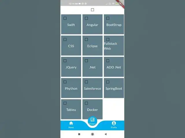 Video thumbnail for #Flutter Grid view Multi selection example