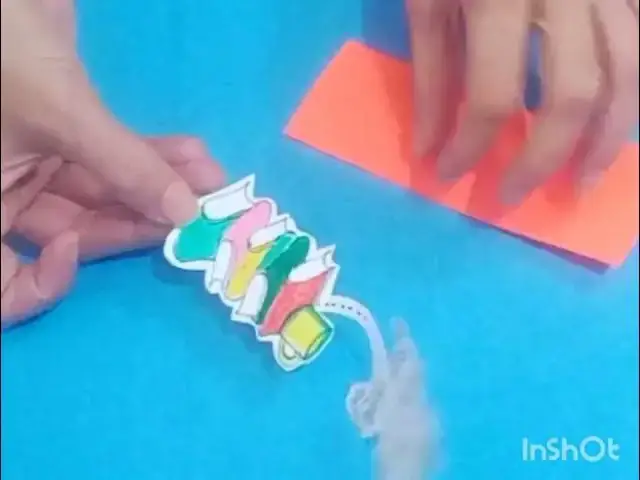 Video thumbnail for Hand Made Book Mark Idea