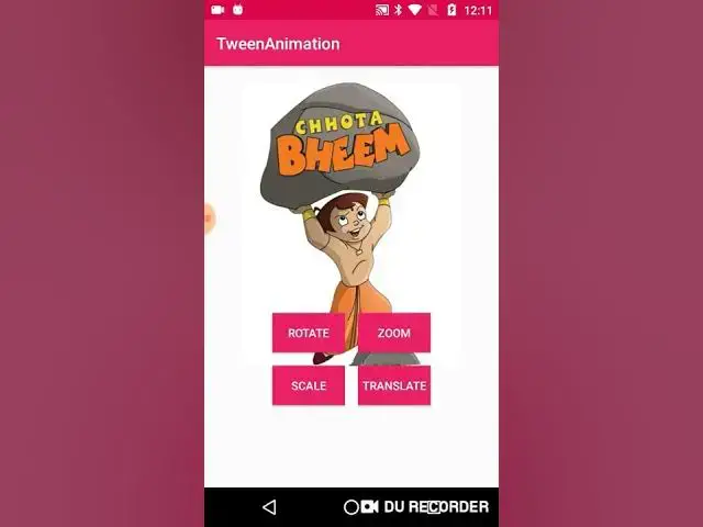 Video thumbnail for Animations in Android - Rotate,Scale,Translate,Zoom animations in Android