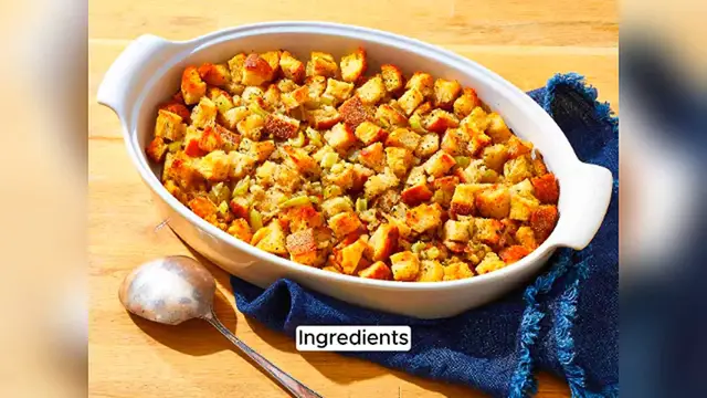 Video thumbnail for  Savory Herb Stuffing Delight