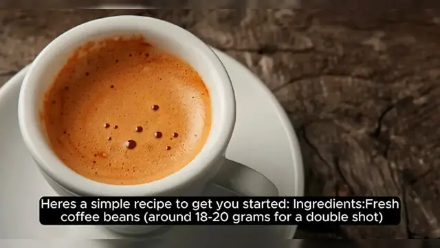 Video thumbnail for The Art of Espresso_ Brewing Boldness in a Cup