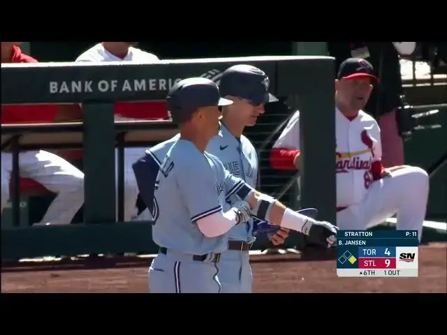 'Video thumbnail for Whit Merrifield KNOCKS a RBI Single, Scoring Matt Chapman! | Toronto Blue Jays | 4/2/2023'