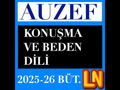 Video thumbnail for Konuşma ve Beden Dili 2025-2026 Bütünleme Soruları