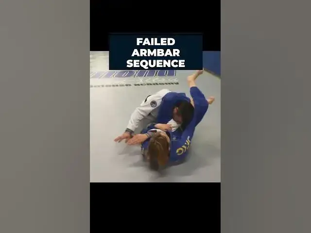 Video thumbnail for Cool Armbar Sequence #shorts