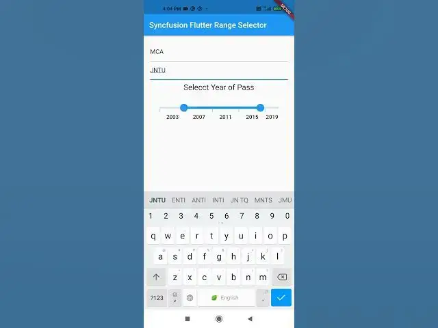 Video thumbnail for Flutter range seekbar