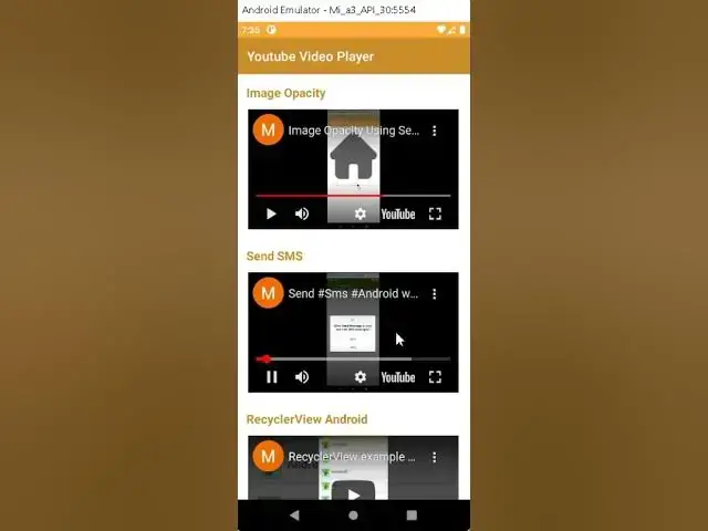 Video thumbnail for Youtube Videos Player Android Kotlin with Code