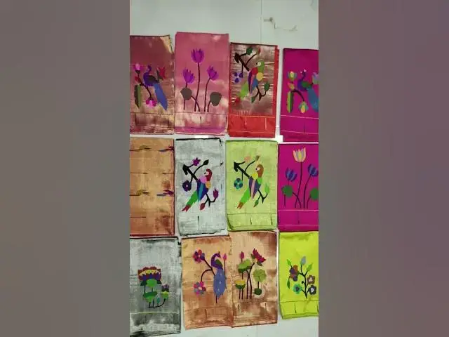 Video thumbnail for unstitched paithani Lehenga, Paithani blouse and paithani dupattas #indianhandlooms#purehandlooms