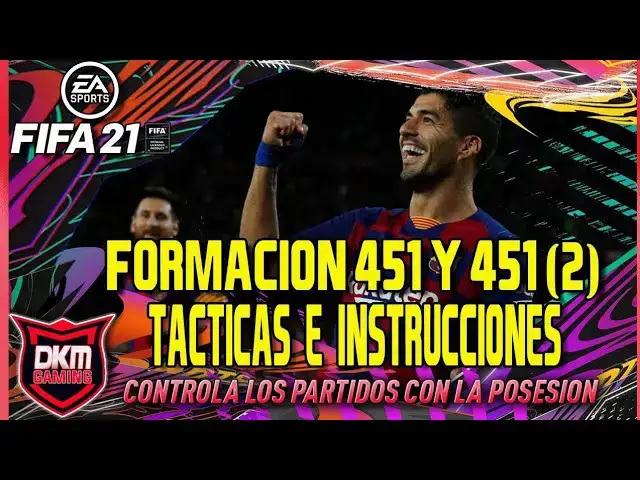 Video thumbnail for 🎮 FIFA 21 ULTIAMTE TEAM: FORMACION 451 Y451(2) TACTICAS E INSTRUCCIONES ⚽