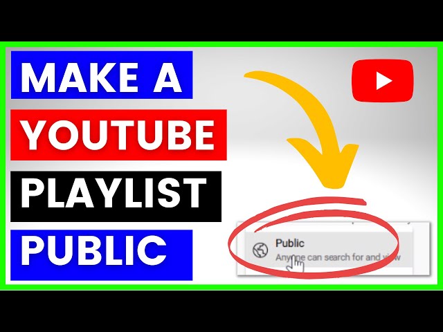 Video thumbnail for How To Make A YouTube Playlist Public? [in 2025]
