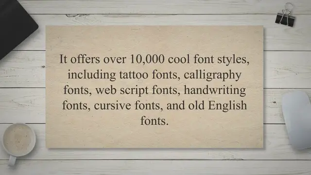 'Video thumbnail for Fancy Fonts Generator'