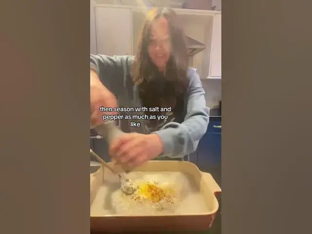 Video thumbnail for One Pan Baked Cod and Noodles