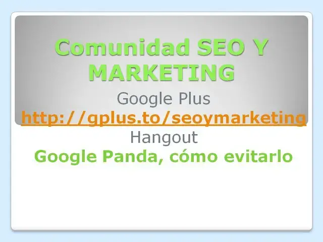Video thumbnail for Google panda, como evitarlo