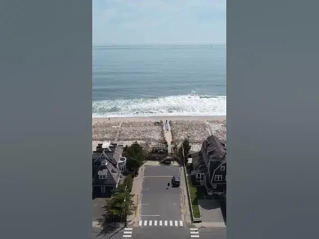 Video thumbnail for Over Bay Head, New Jersey… #bayhead