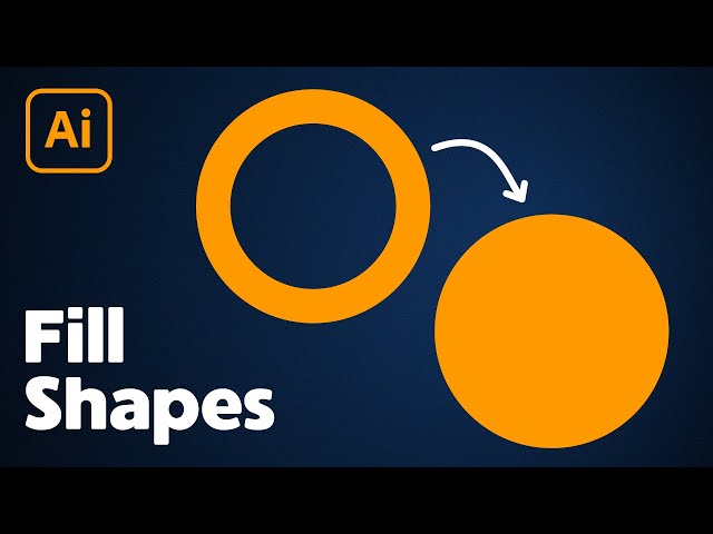 Video thumbnail for How to Fill a Shape in Illustrator