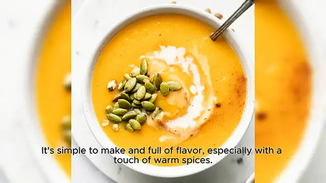Video thumbnail for Vegan Butternut Squash Soup